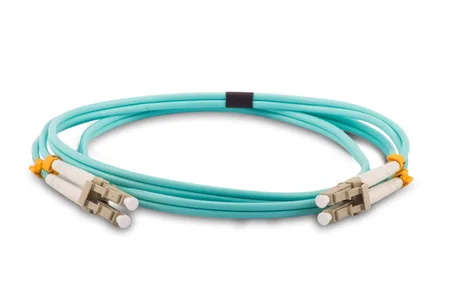 LC - LC FIBER PATCH KABLO MM OM3 1 MT  62.5/125  Multimode Fiber Optik Patch Kablo