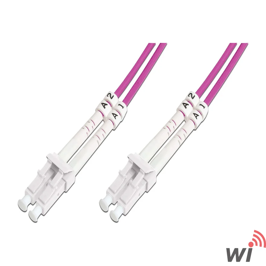 LC - LC FIBER PATCH KABLO MM OM4 5 MT  Multimode, Duplex, 50/125, OM4, LSZH