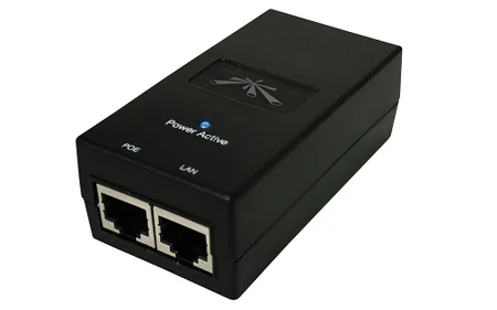 PoE-48-24W 48V 24Watt -Poe Adaptör 100Mbit